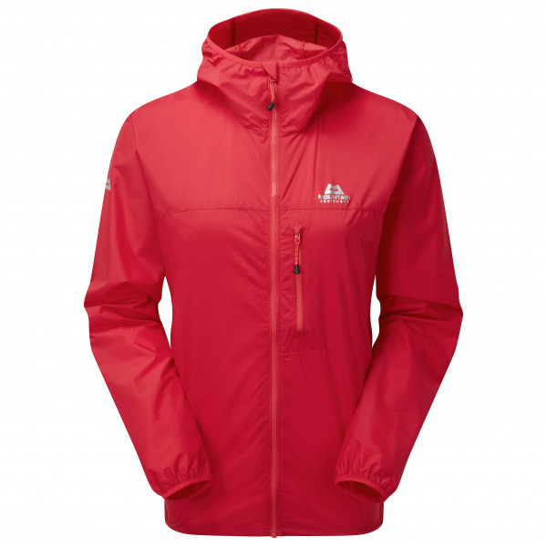 Mountain Equipment - Women's Aerofoil Full Zip Jacket - Softshelljacke Gr 36 rot von Mountain Equipment