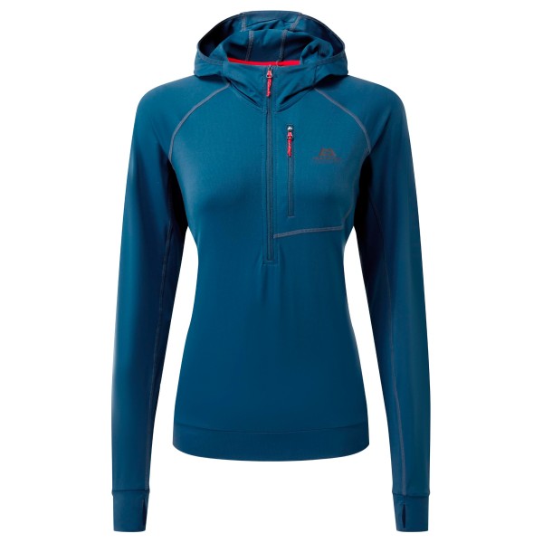 Mountain Equipment - Women's Aiguille Hooded Top - Hoodie Gr 14 blau von Mountain Equipment