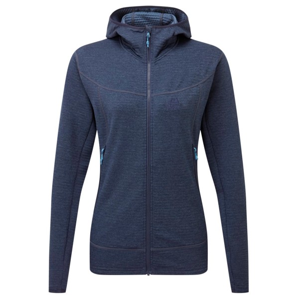 Mountain Equipment - Women's Apiro Hooded Jacket - Fleecejacke Gr 34 blau von Mountain Equipment