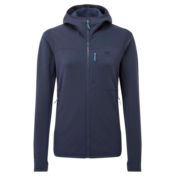 Mountain Equipment - Women's Durian Hooded Jacket - Fleecejacke Gr 34 blau Mountain Equipment - Women's Durian Hooded Jacket - Fleecejacke Gr 34 blau von Mountain Equipment
