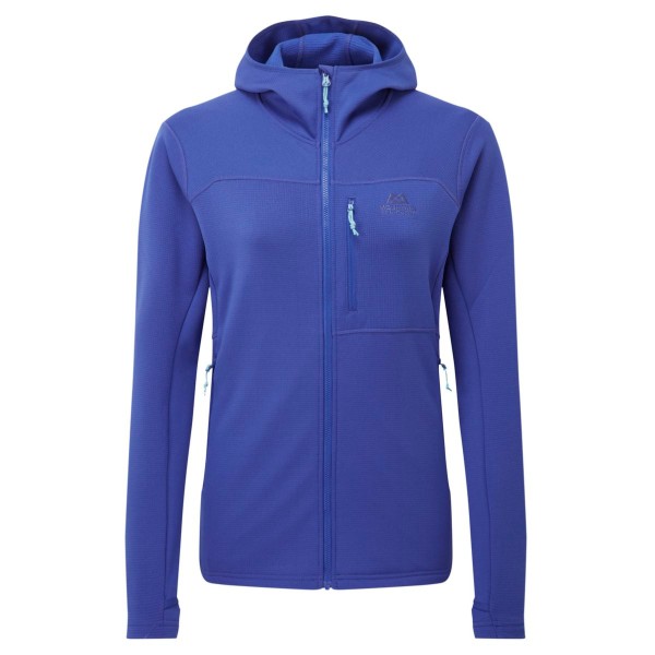 Mountain Equipment - Women's Durian Hooded Jacket - Fleecejacke Gr 36 blau Mountain Equipment - Women's Durian Hooded Jacket - Fleecejacke Gr 36 blau von Mountain Equipment