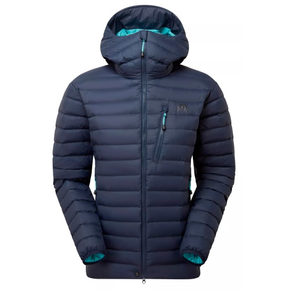 Mountain Equipment - Women's Earthrise Hooded Jacket - Daunenjacke Gr 10 blau von Mountain Equipment