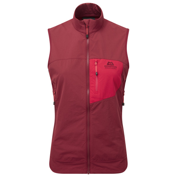 Mountain Equipment - Women's Echo Vest - Softshellweste Gr 40 rot von Mountain Equipment