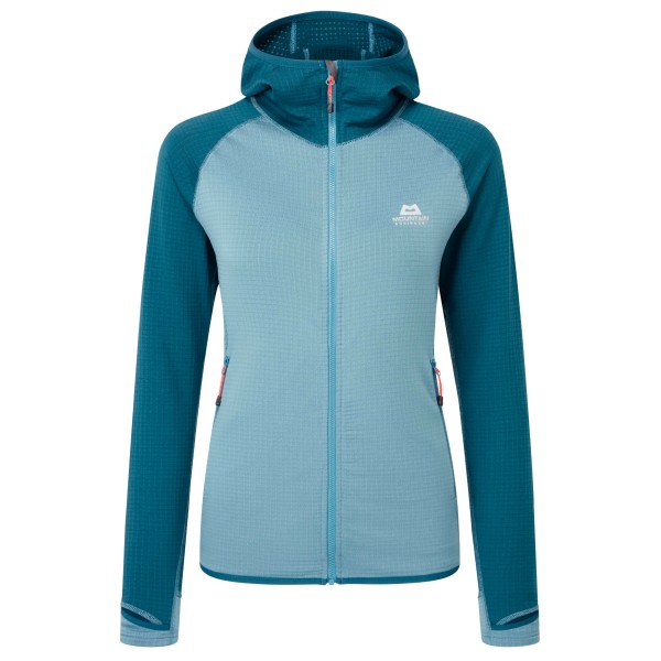 Mountain Equipment - Women's Eclipse Hooded Jacket - Fleecejacke Gr 36 türkis von Mountain Equipment