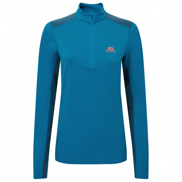 Mountain Equipment - Women's Nava L/S Zip T - Funktionsshirt Gr 10;12;14;16;8 lila/rosa;türkis von Mountain Equipment