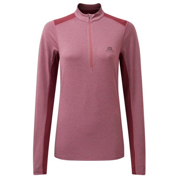 Mountain Equipment - Women's Nava L/S Zip T - Funktionsshirt Gr 16 lila/rosa von Mountain Equipment