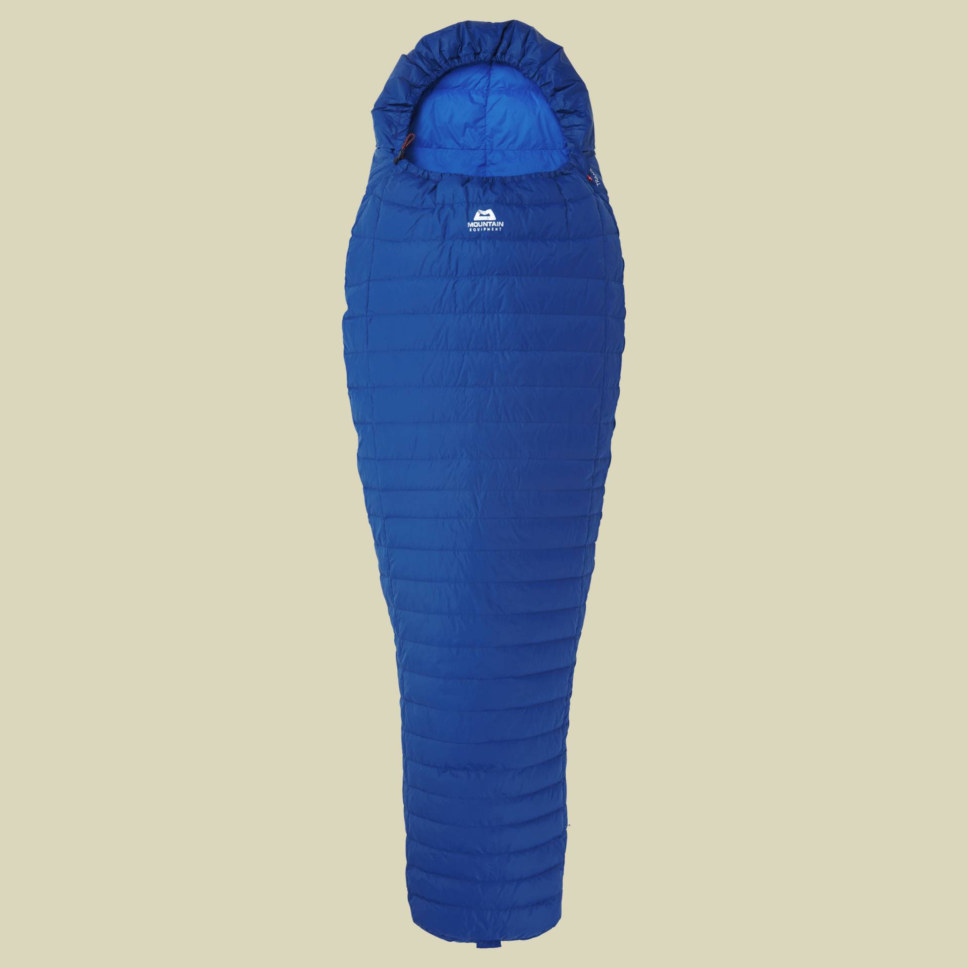 TransAlp bis Körpergröße: 185 cm (regular) admiral blue,Reißverschluss Schlafsack links von Mountain Equipment