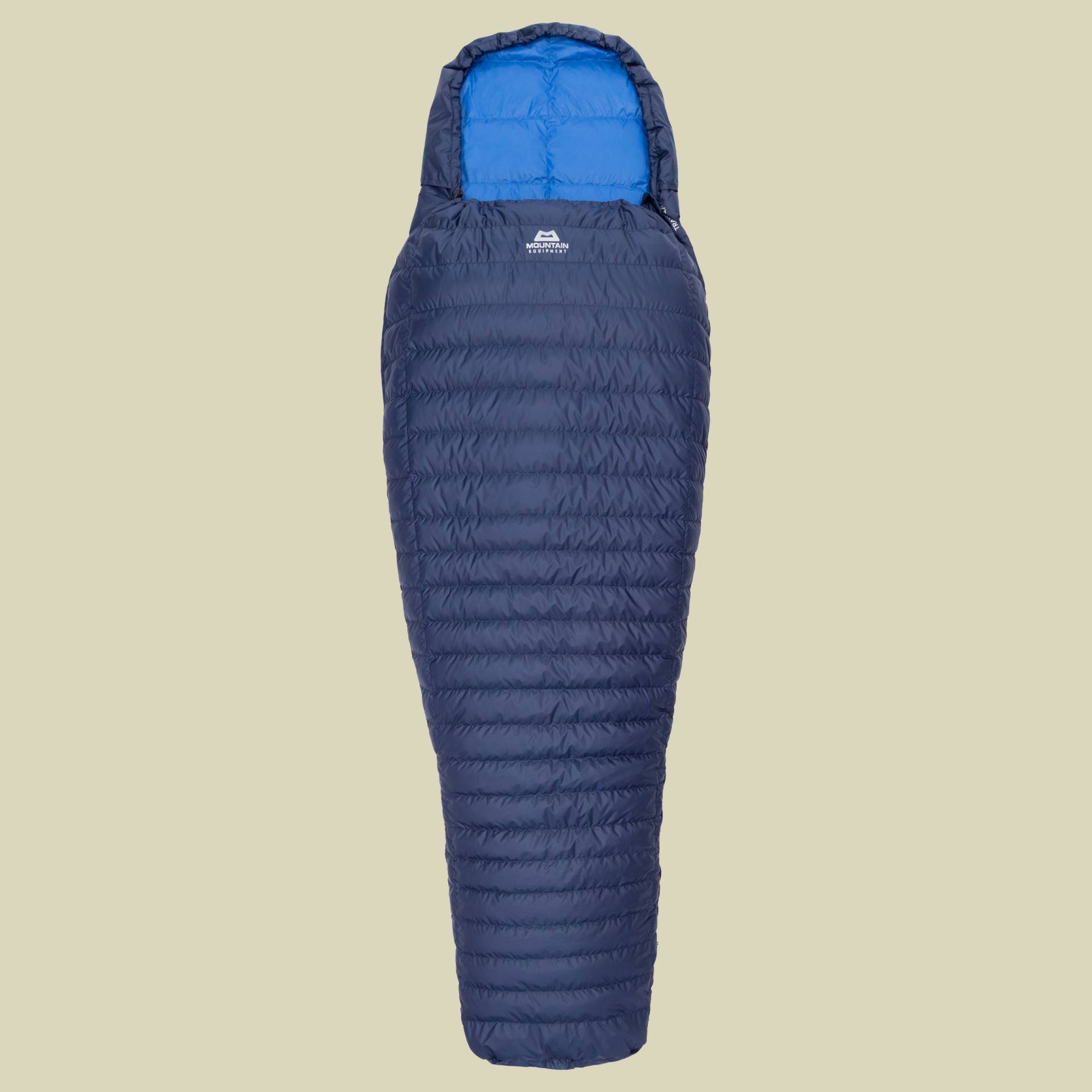 TransAlp bis Körpergröße: 200 cm (Long) admiral blue,Reißverschluss Schlafsack links von Mountain Equipment