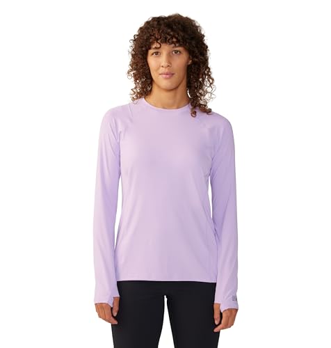 Mountain Hardwear Damen Crater Lake Long Sleeve Hemd, Wisteria, X-Small von Mountain Hardwear