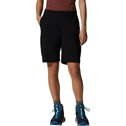 Mountain Hardwear Damen Dynama High Rise Bermuda Shorts, Schwarz, Large/9" Inseam von Mountain Hardwear