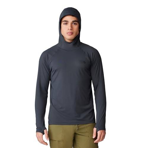 Mountain Hardwear Herren Crater Lake Hoody, Dark Storm, XL Mountain Hardwear Herren Crater Lake Hoody, Dark Storm, XL von Mountain Hardwear