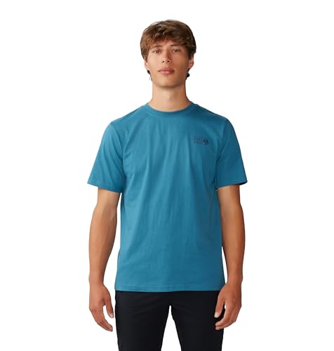 Mountain Hardwear Herren Outdoor Graphic Short Sleeve 2 Hemd, Baltic Blue, X-Large von Mountain Hardwear