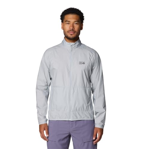Mountain Hardwear Herren Slim KOR AirShell Full Zip Jacke, Glacial, Größe S von Mountain Hardwear