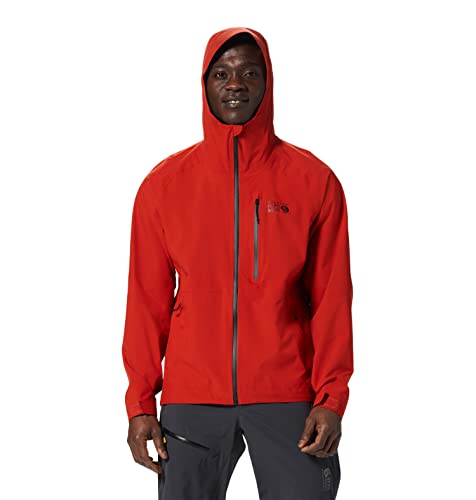 Mountain Hardwear Herren Stretch Ozonic Jacke Regenjacke, Desert Red, Small von Mountain Hardwear