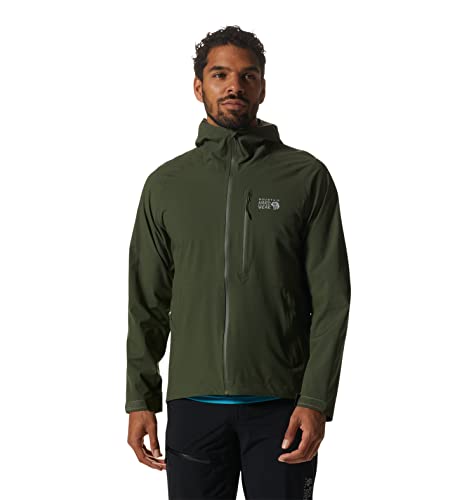 Mountain Hardwear Herren Stretch Ozonic Jacket Regenjacke, Surplus Green, L Mountain Hardwear Herren Stretch Ozonic Jacket Regenjacke, Surplus Green, L von Mountain Hardwear