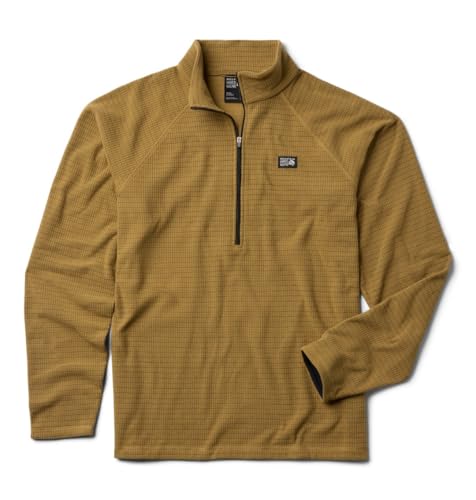 Mountain Hardwear Herren Summit Grid Half Zip Sweatshirt, Grassland, Large Mountain Hardwear Herren Summit Grid Half Zip Sweatshirt, Grassland, Large von Mountain Hardwear