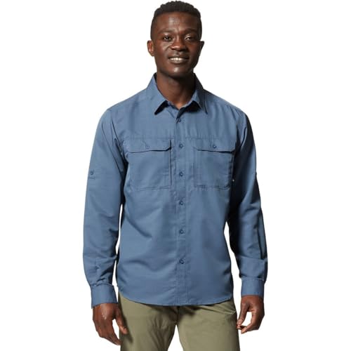 Mountain Hardwear Men's Canyon Long Sleeve Shirt, Zinc von Mountain Hardwear