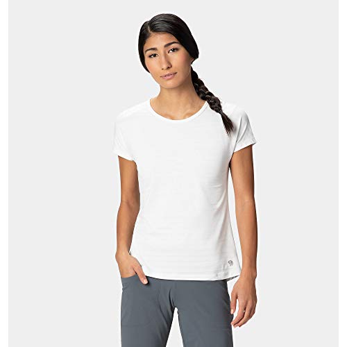 Mountain Hardwear Mighty Stripe Kurzarm T-Shirt Damen weiß Mountain Hardwear Mighty Stripe Kurzarm T-Shirt Damen weiß von Mountain Hardwear