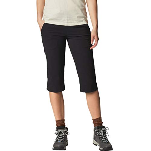 Mountain Hardwear W Dynama 2 Capri Schwarz, Damen Capri-Hose, Größe L - Farbe Black von Mountain Hardwear