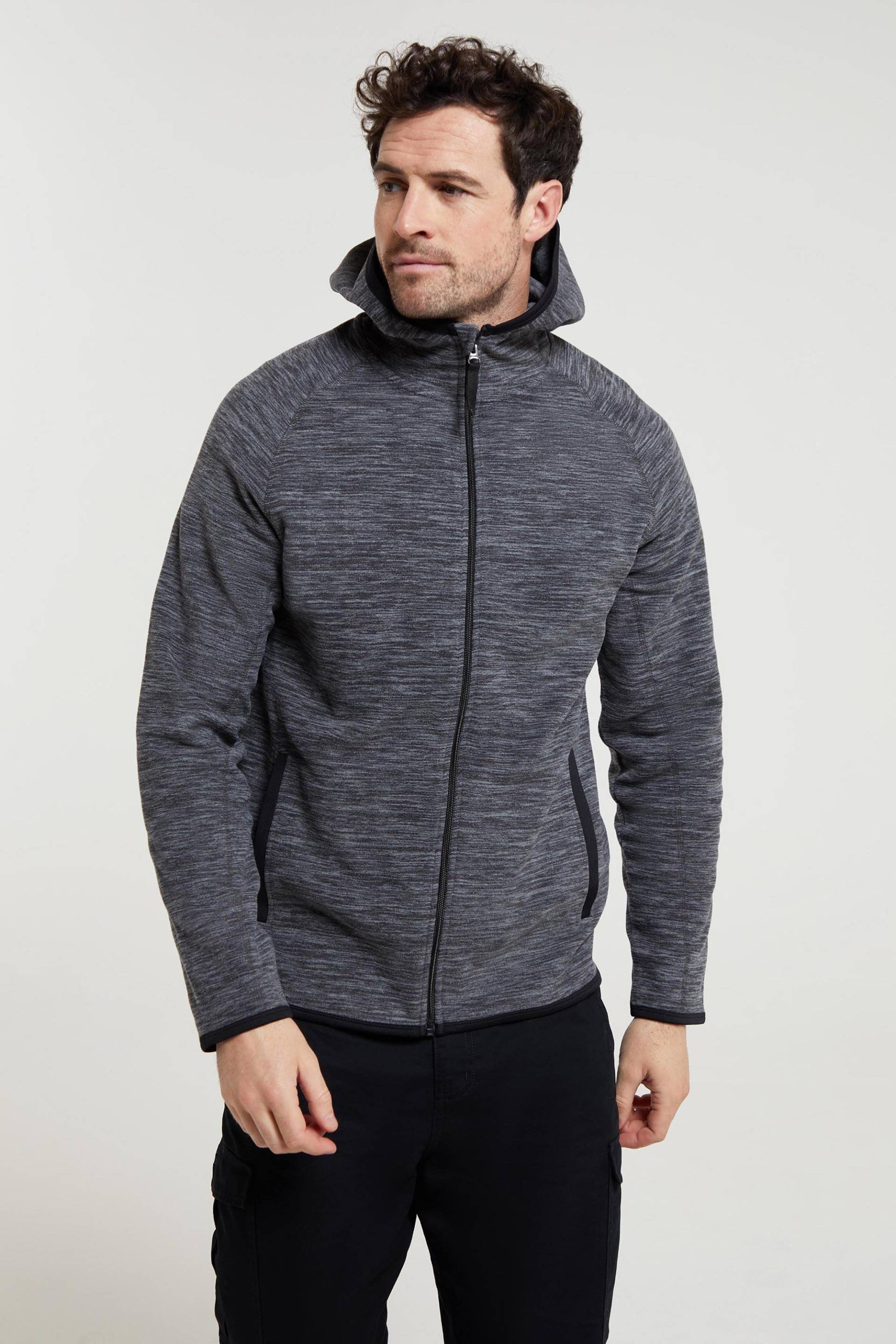 Snowdon II Kapuzenpullover für Herren - Schwarz von Mountain Warehouse