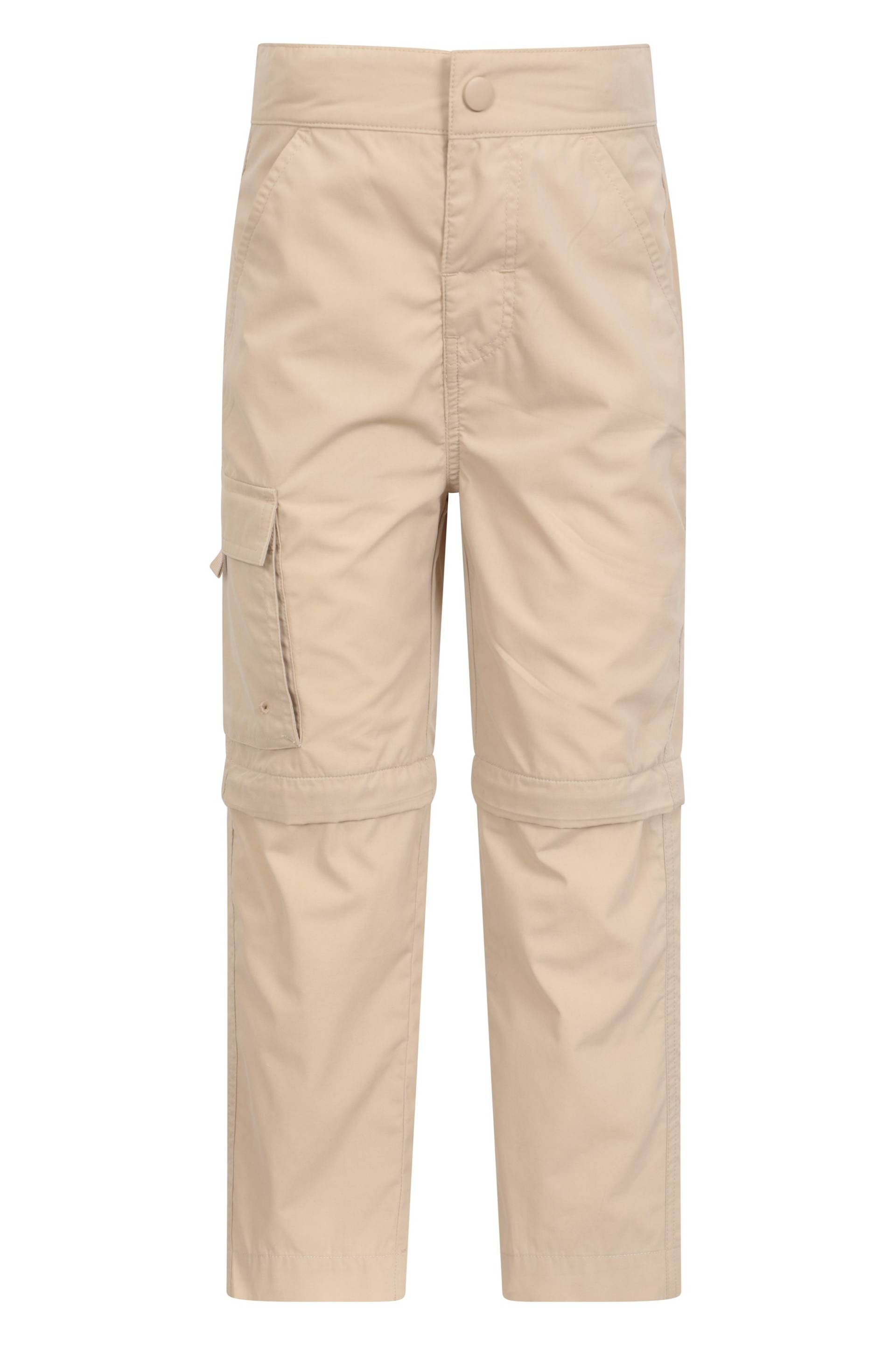 Active Kinder Zip-off Hose - Beige von Mountain Warehouse