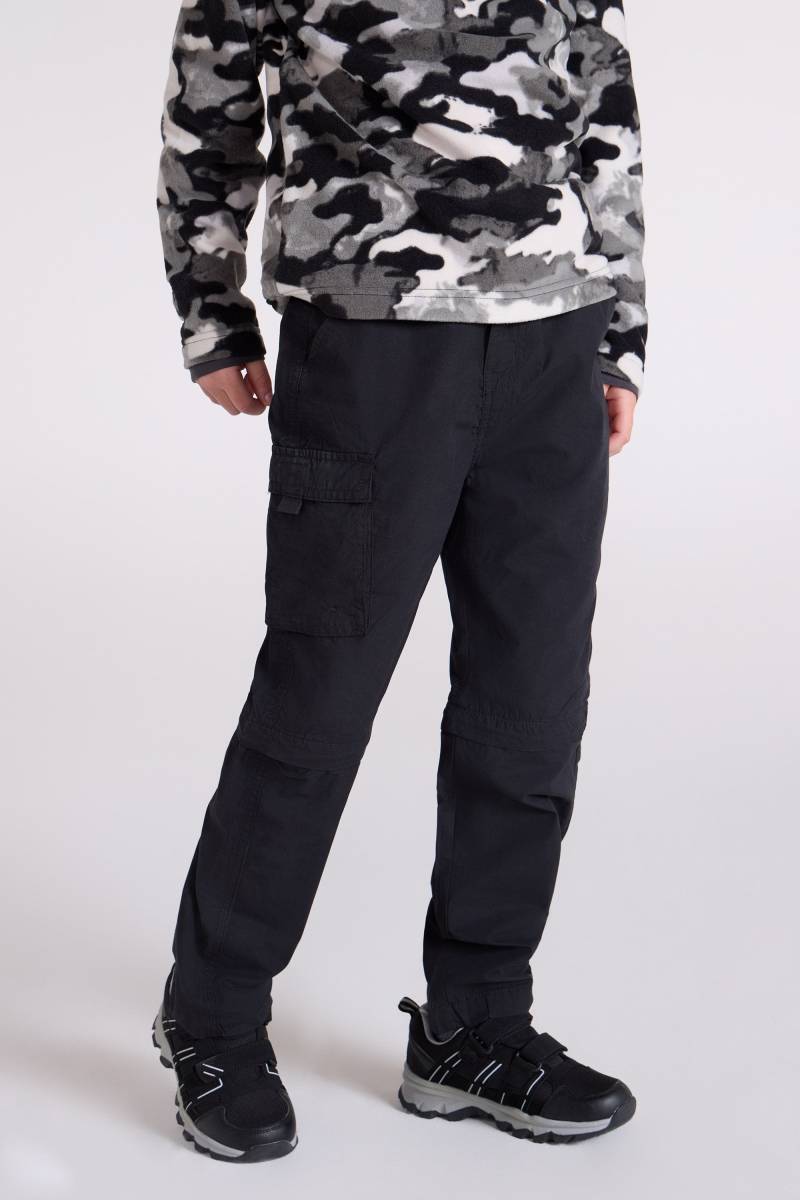 Active Kinder Zip-off Hose - Schwarz von Mountain Warehouse