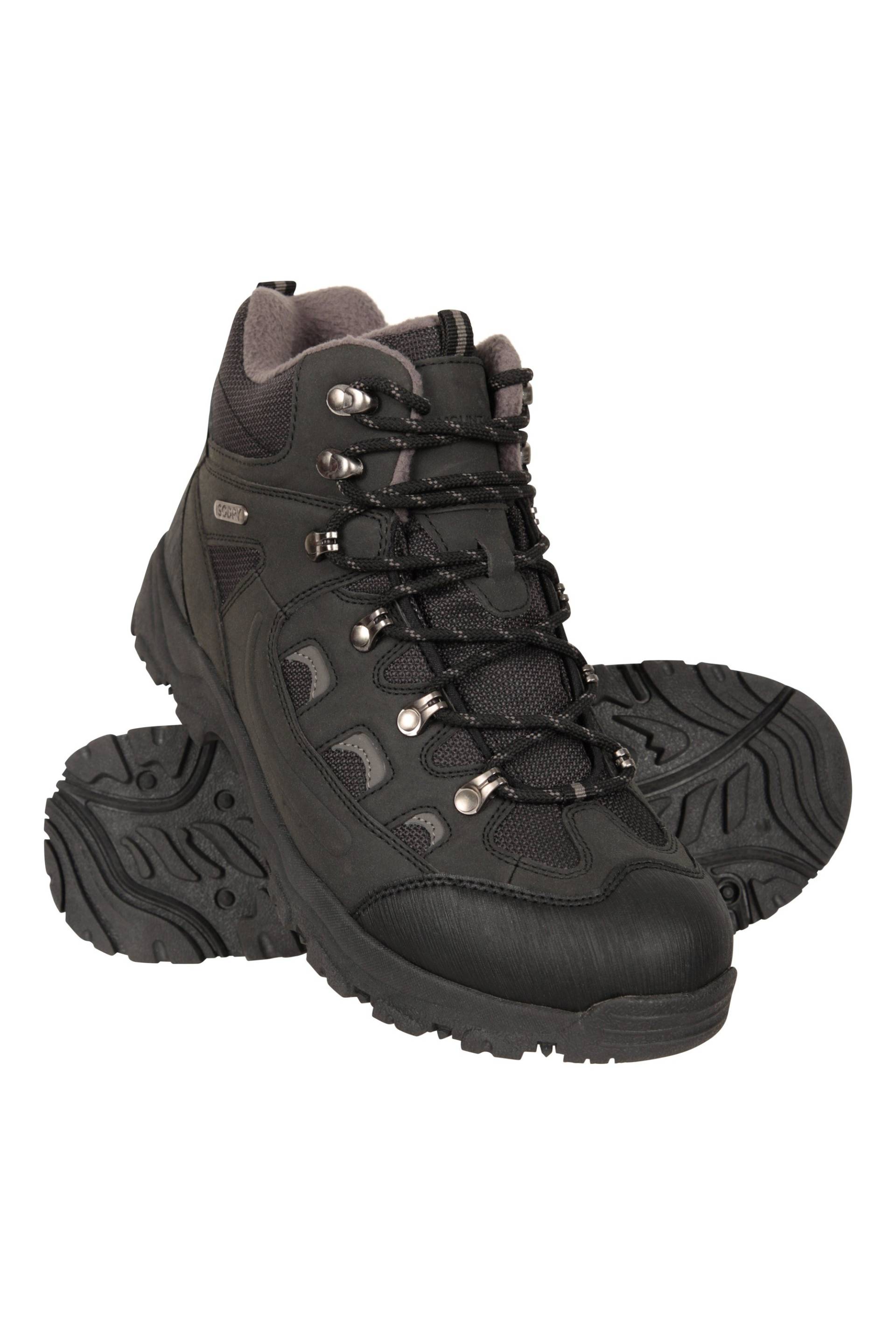 Adventurer II Wasserdichte Thermostiefel für Herren - Schwarz von Mountain Warehouse