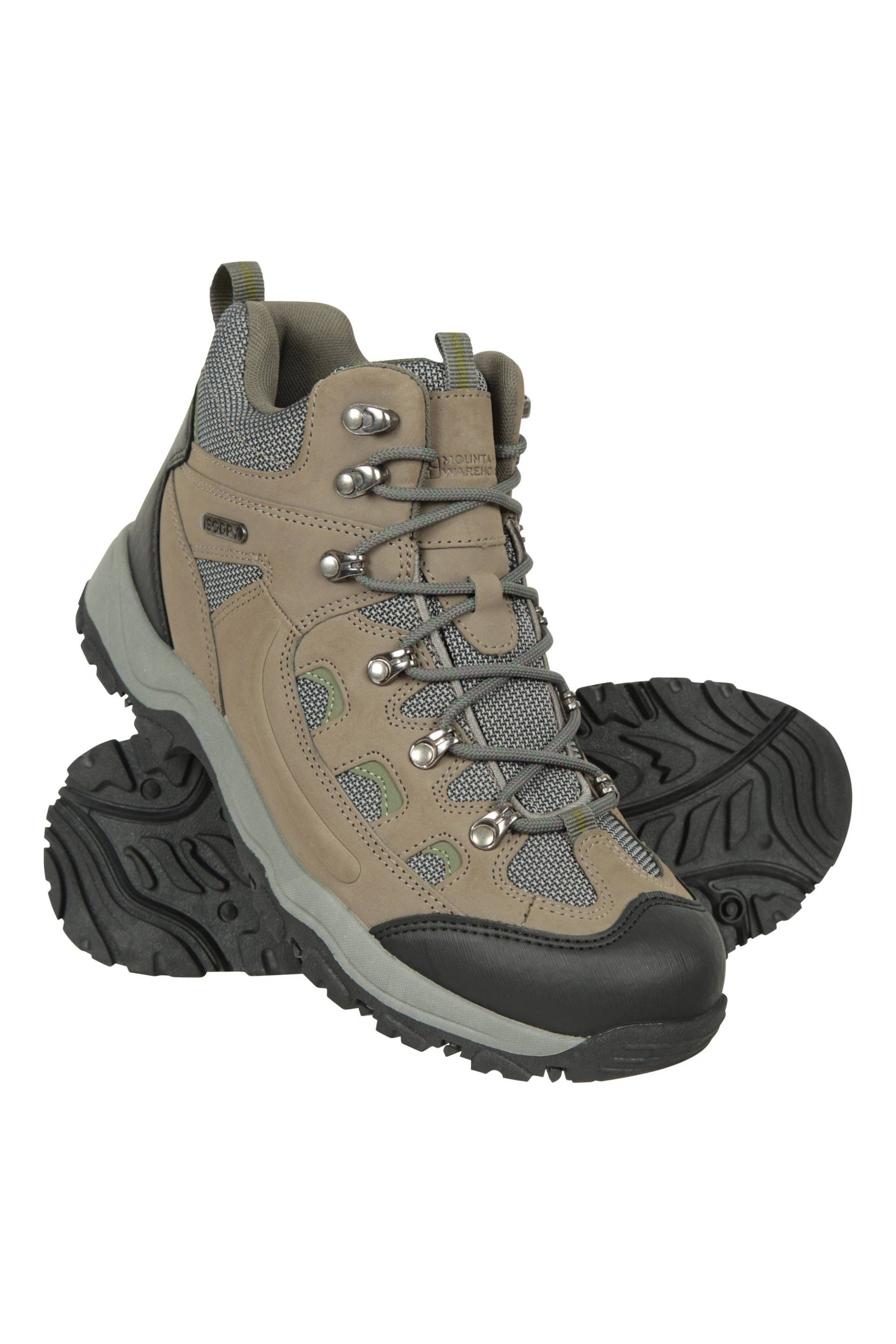 Adventurer Wasserdichte Herrenstiefel - Khaki von Mountain Warehouse