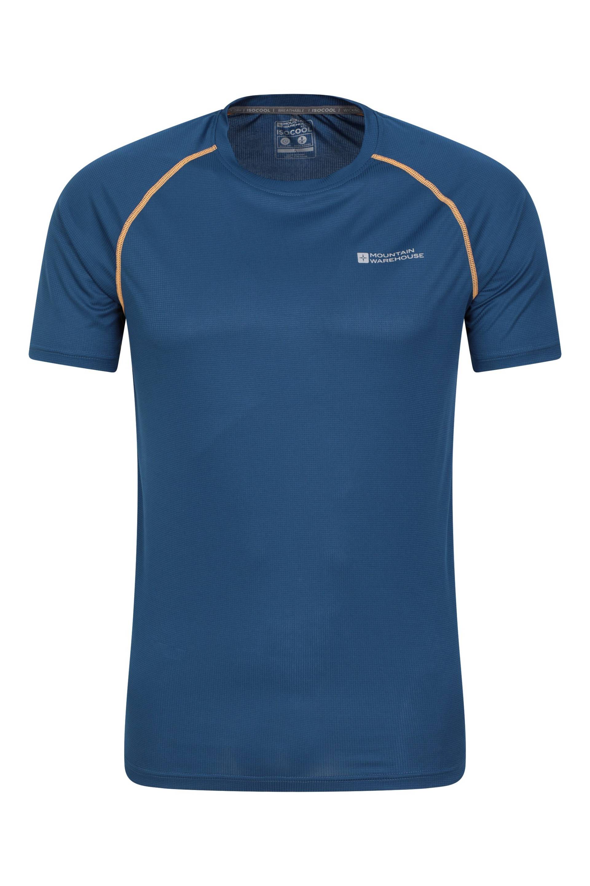 Aero II Kurzarm-Top Herren - Marineblau von Mountain Warehouse