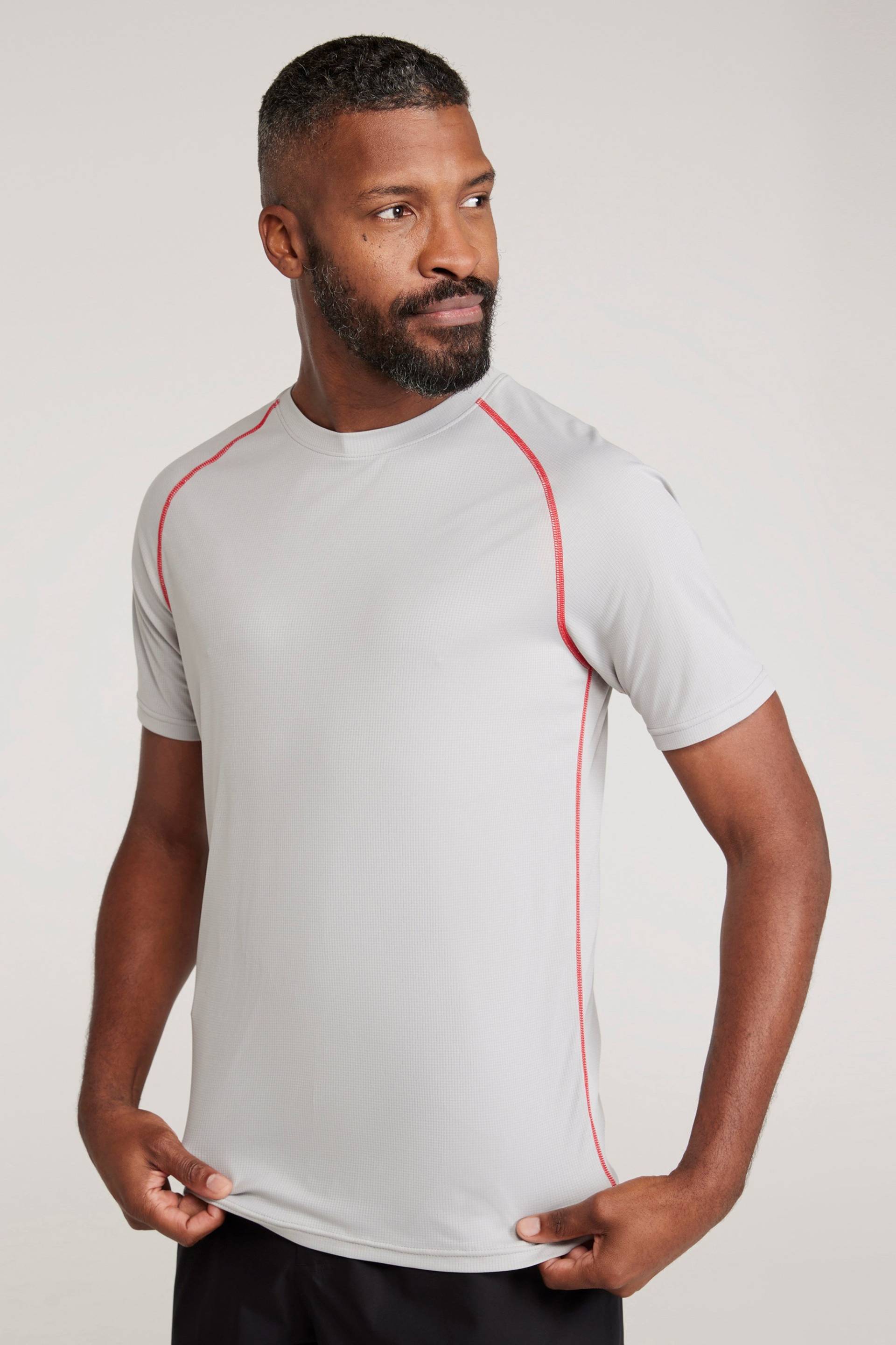 Aero IsoCool Herren T-Shirt - Grau von Mountain Warehouse