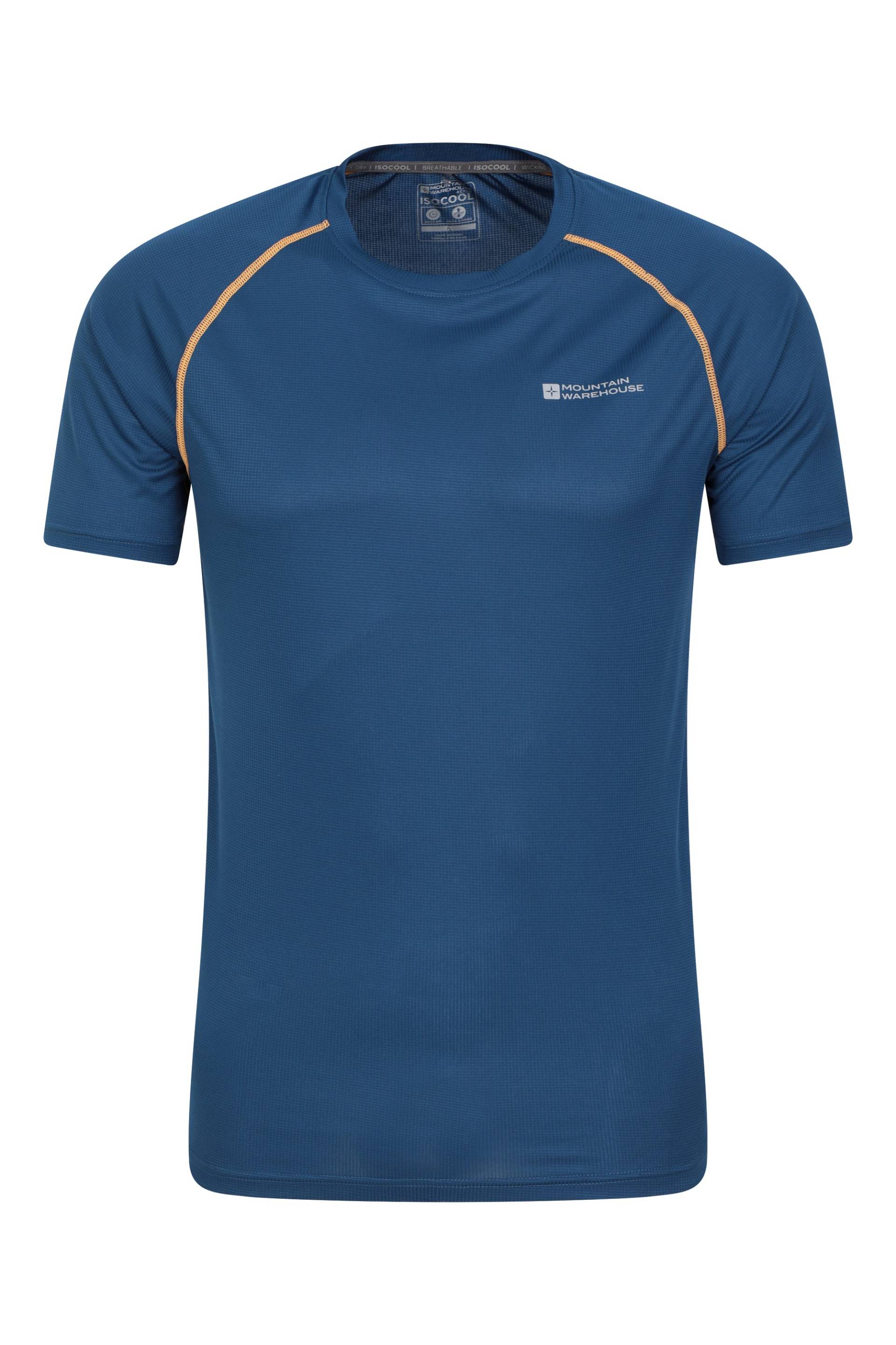 Aero II Kurzarm-Top Herren - Marineblau von Mountain Warehouse