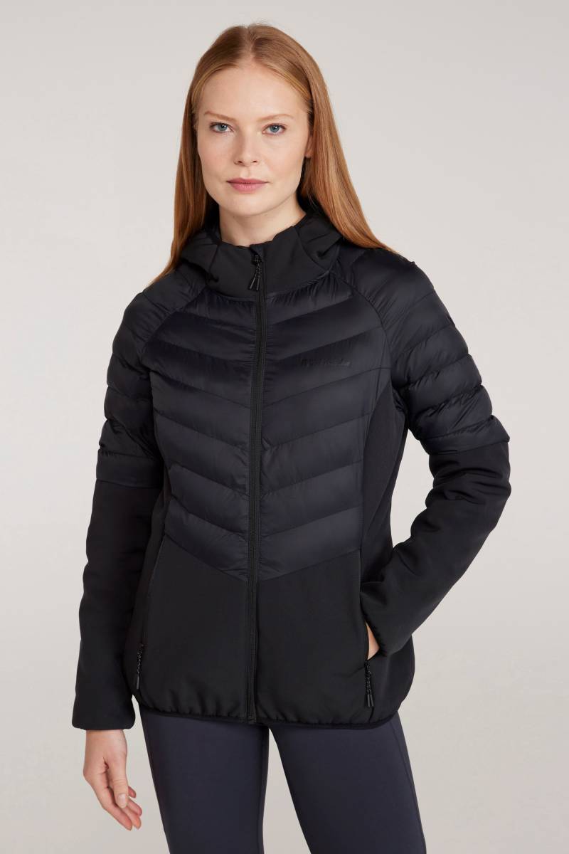 Agile Hybrid wattierte Softshell-Jacke für Damen - Schwarz von Mountain Warehouse