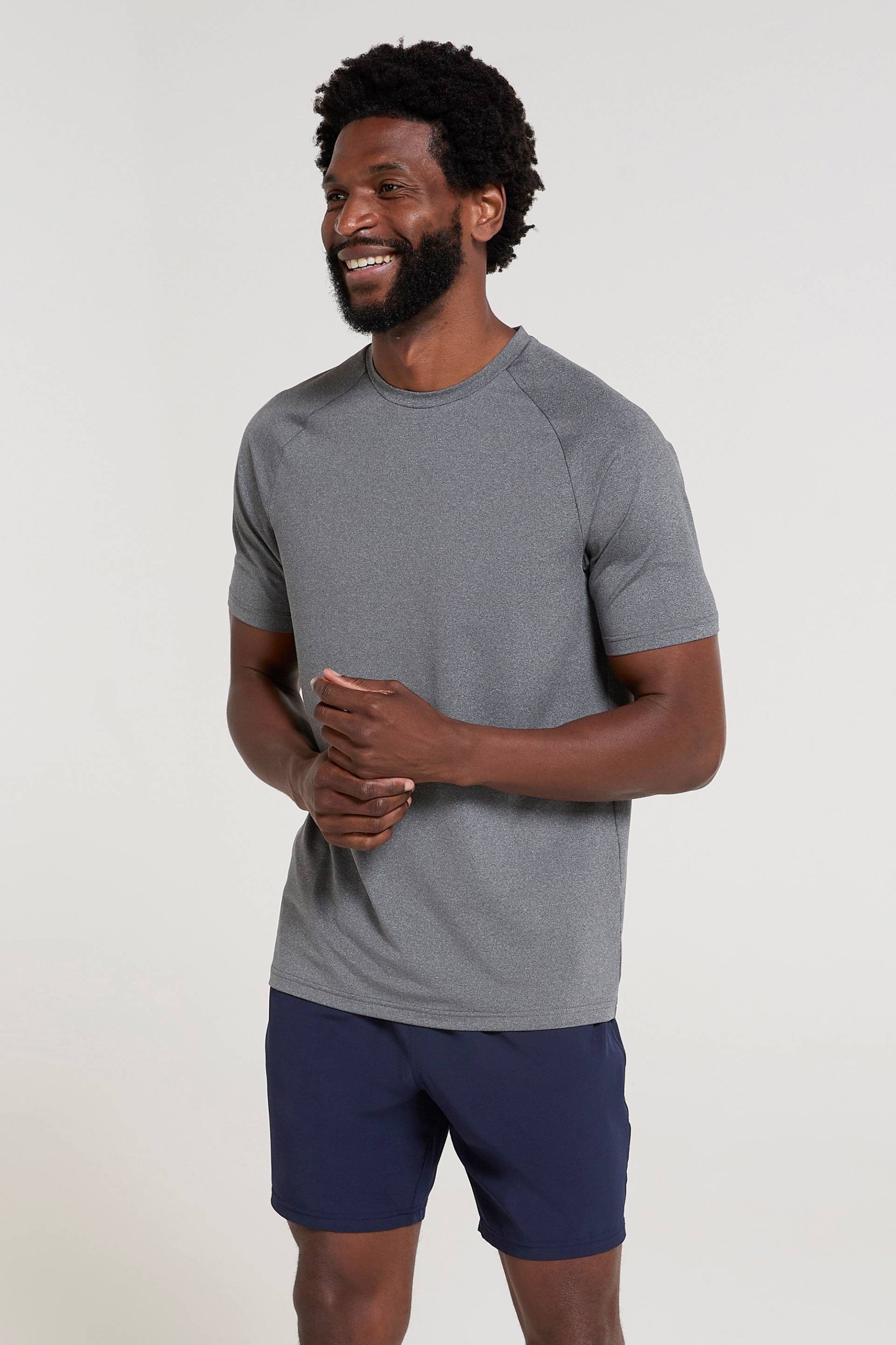 Agra Melange Herren T-Shirt - Schwarz Agra Melange Herren T-Shirt - Schwarz von Mountain Warehouse