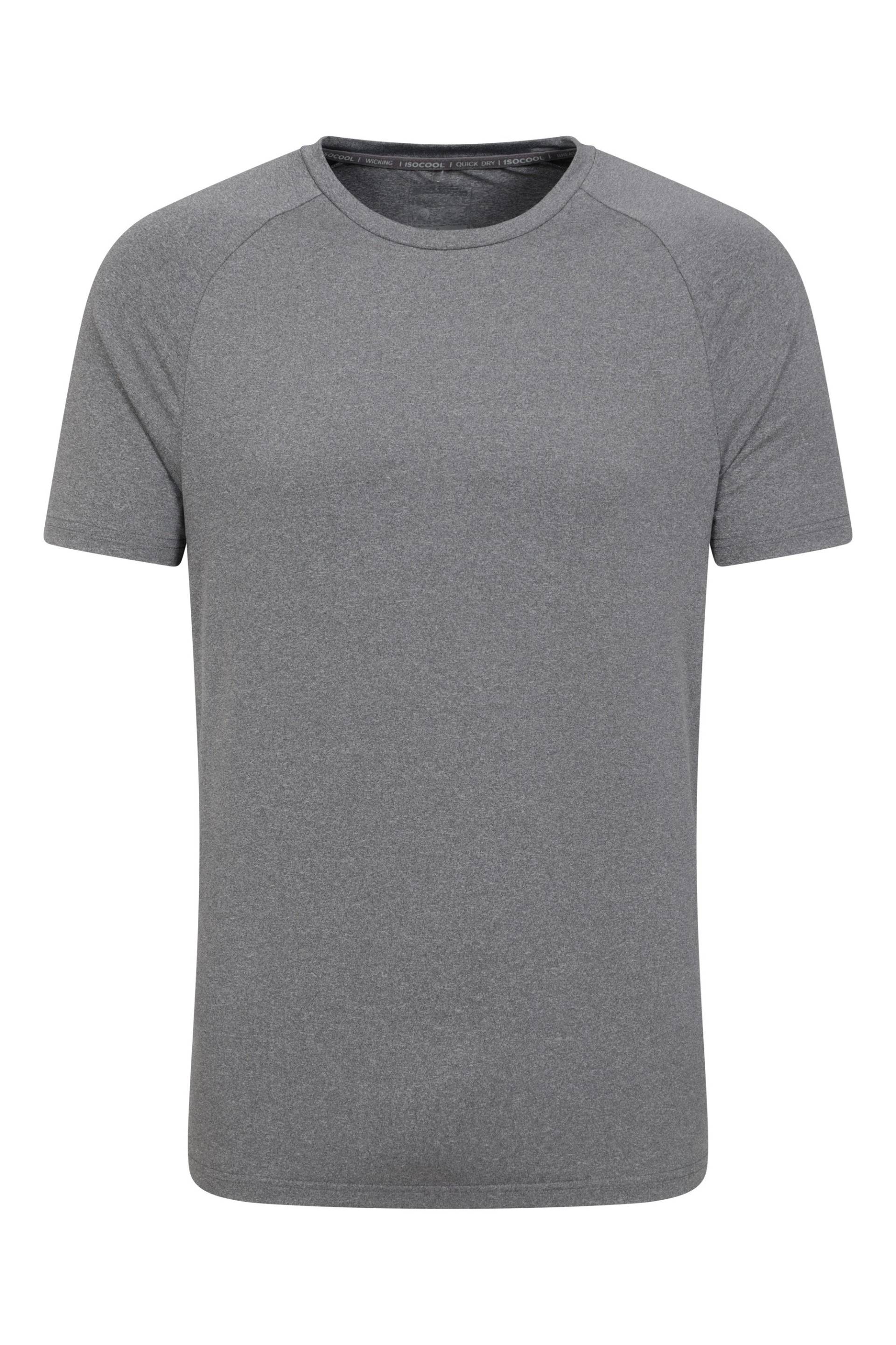 Agra Melange Herren T-Shirt - Schwarz von Mountain Warehouse