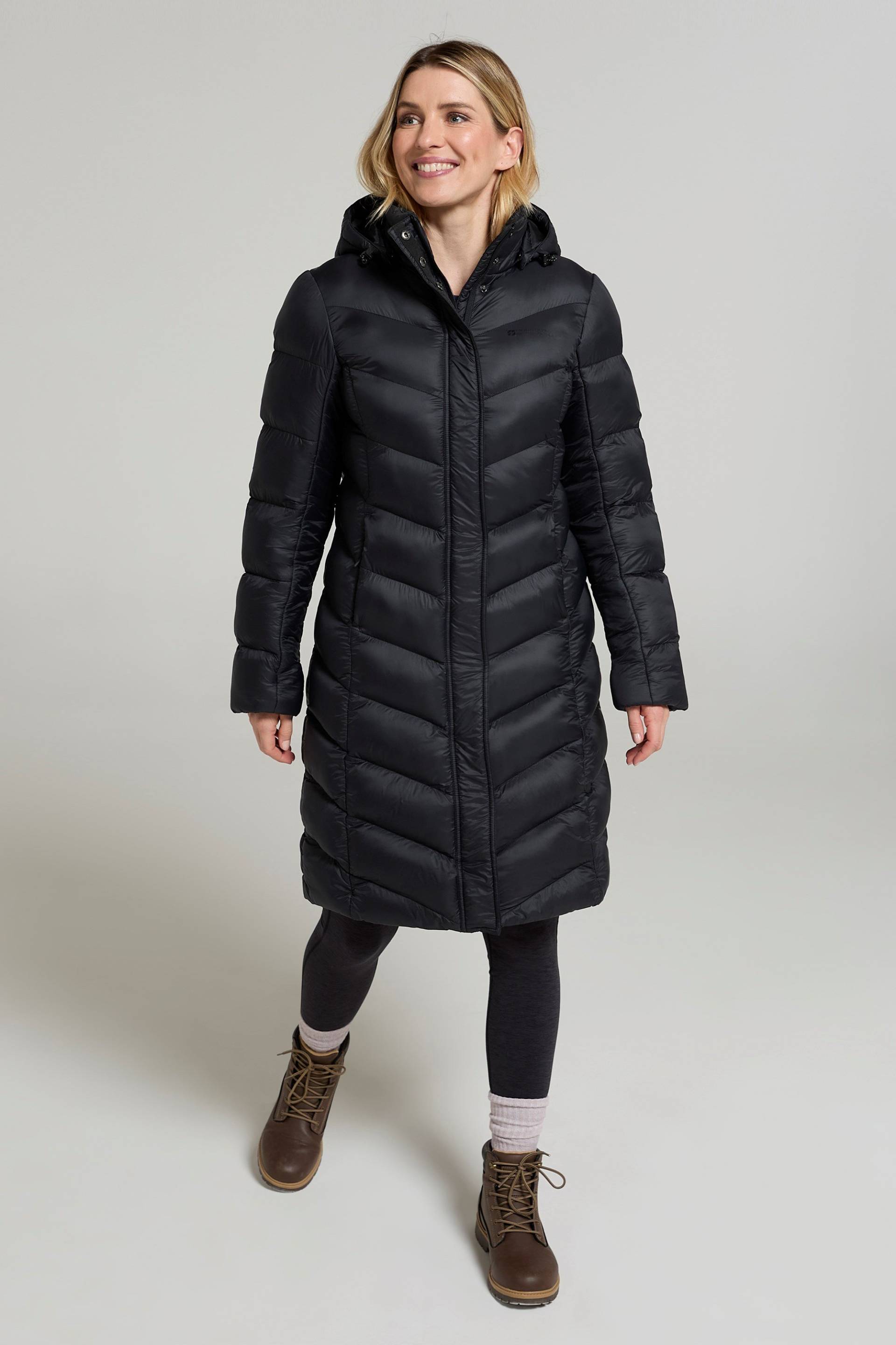 Alexa Gepolsterte Damenjacke - Schwarz von Mountain Warehouse