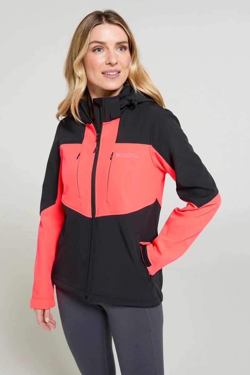 Altitude Damen-Softshelljacke - Pink von Mountain Warehouse