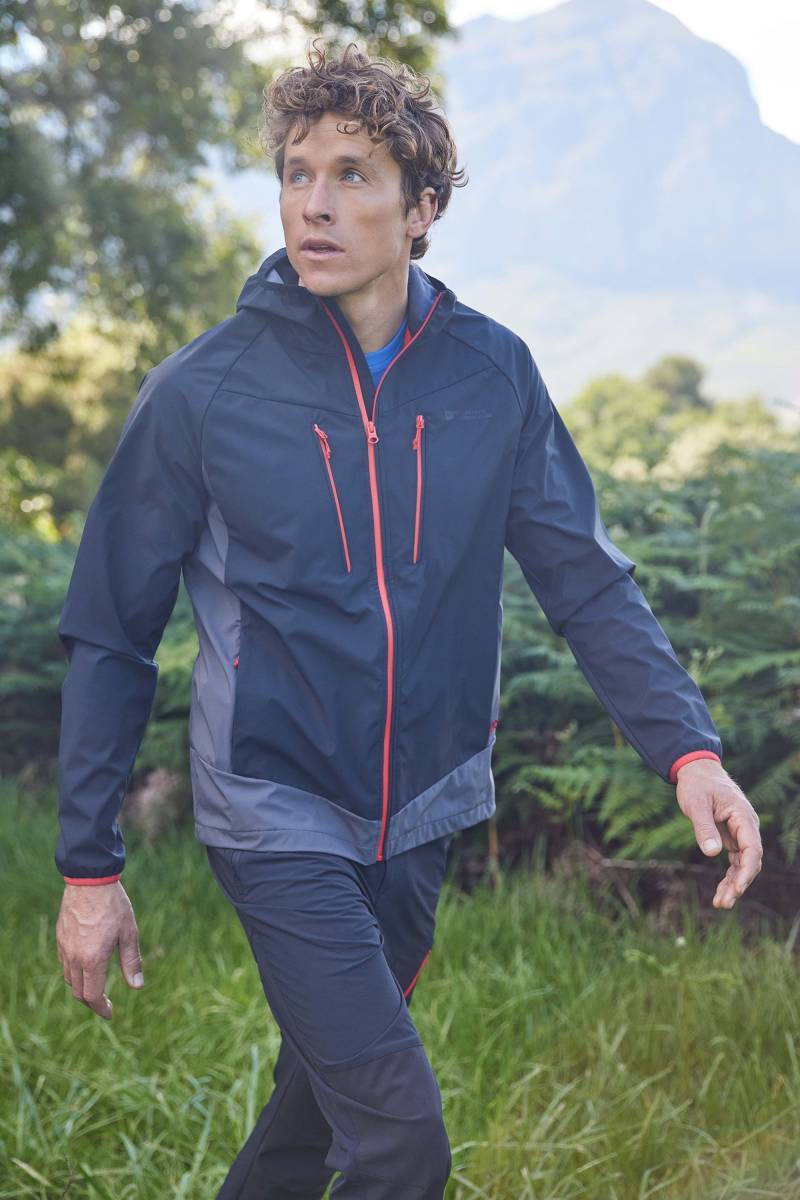 Ambit leichte Softshell-Jacke Herren - Schwarz von Mountain Warehouse