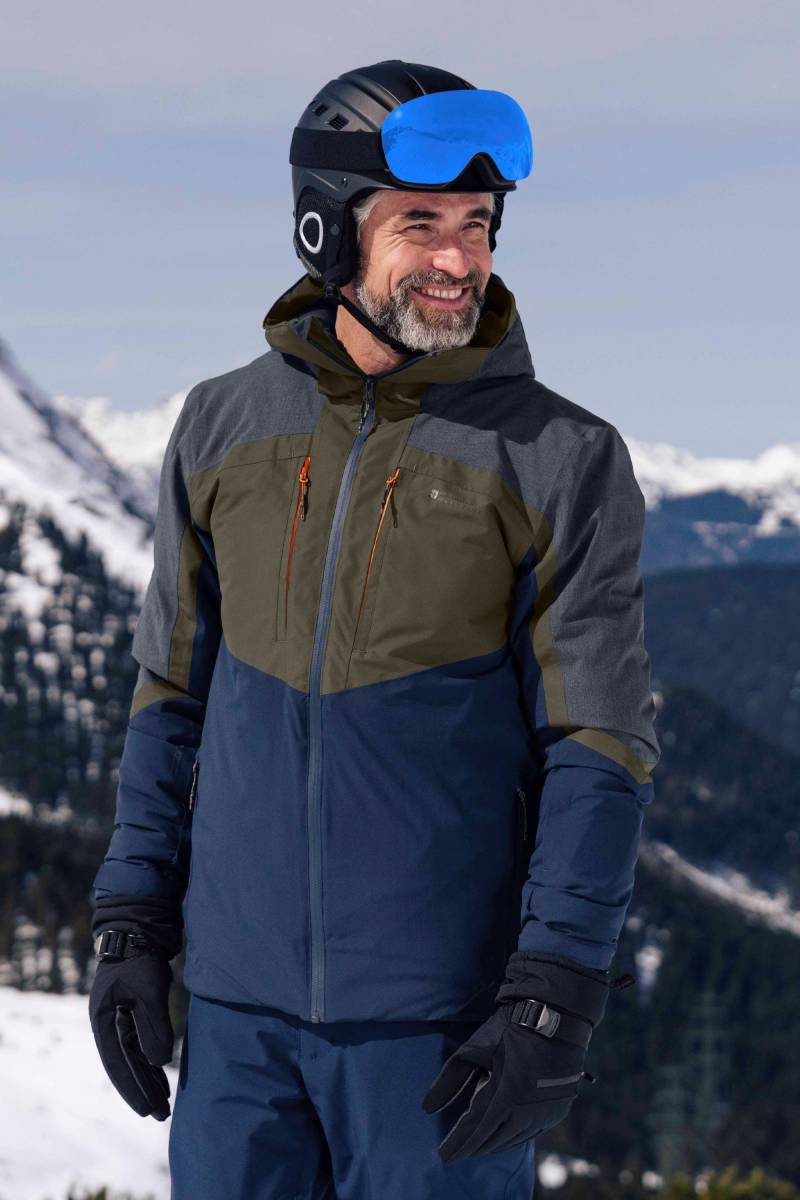 Anton wasserdichte Herren-Skijacke - Khaki von Mountain Warehouse