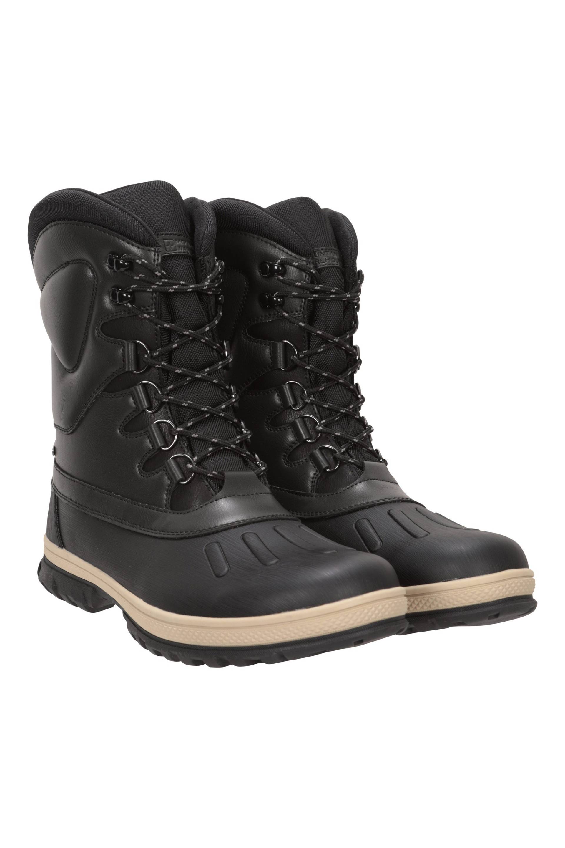 Arctic Herren-Schneestiefel - Schwarz von Mountain Warehouse