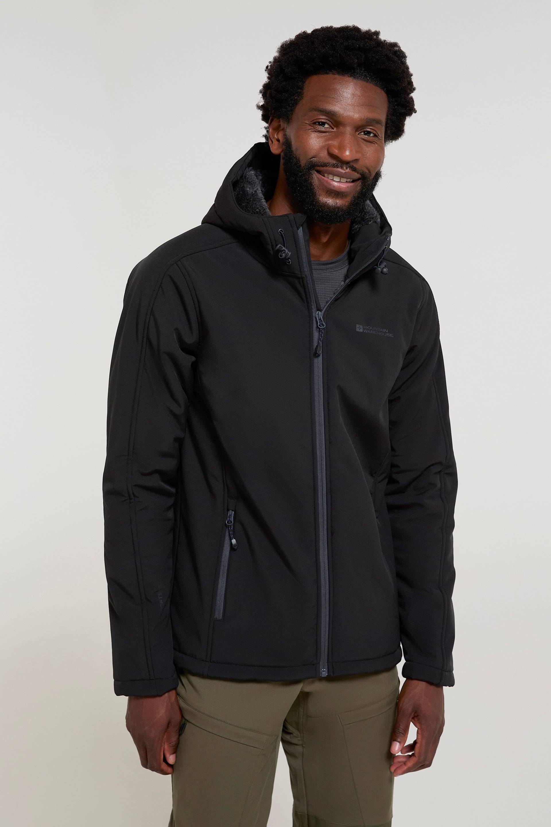 Arctic II Herren Softshell-Jacke - Schwarz Arctic II Herren Softshell-Jacke - Schwarz von Mountain Warehouse