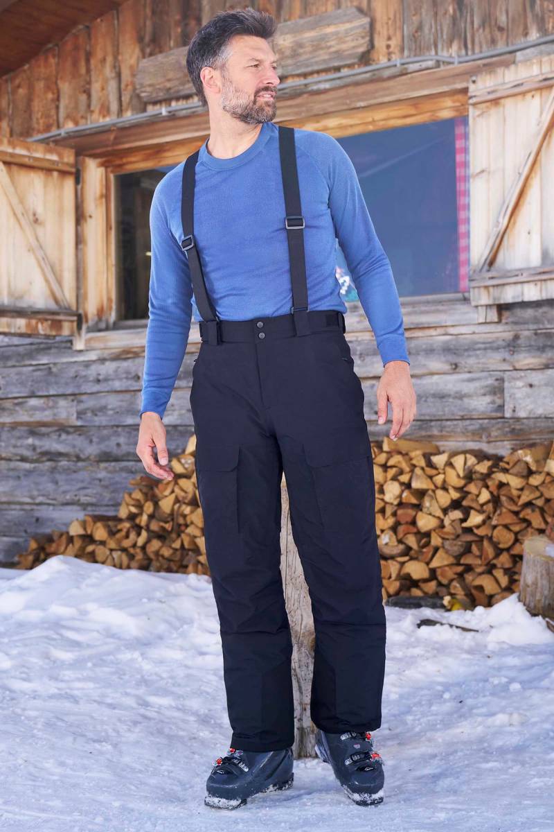 Ariel  Wasserdichte Herren Cargo-Skihose - Schwarz von Mountain Warehouse
