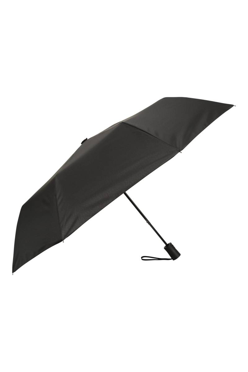 Automatischer Mini-Regenschirm - Schwarz von Mountain Warehouse