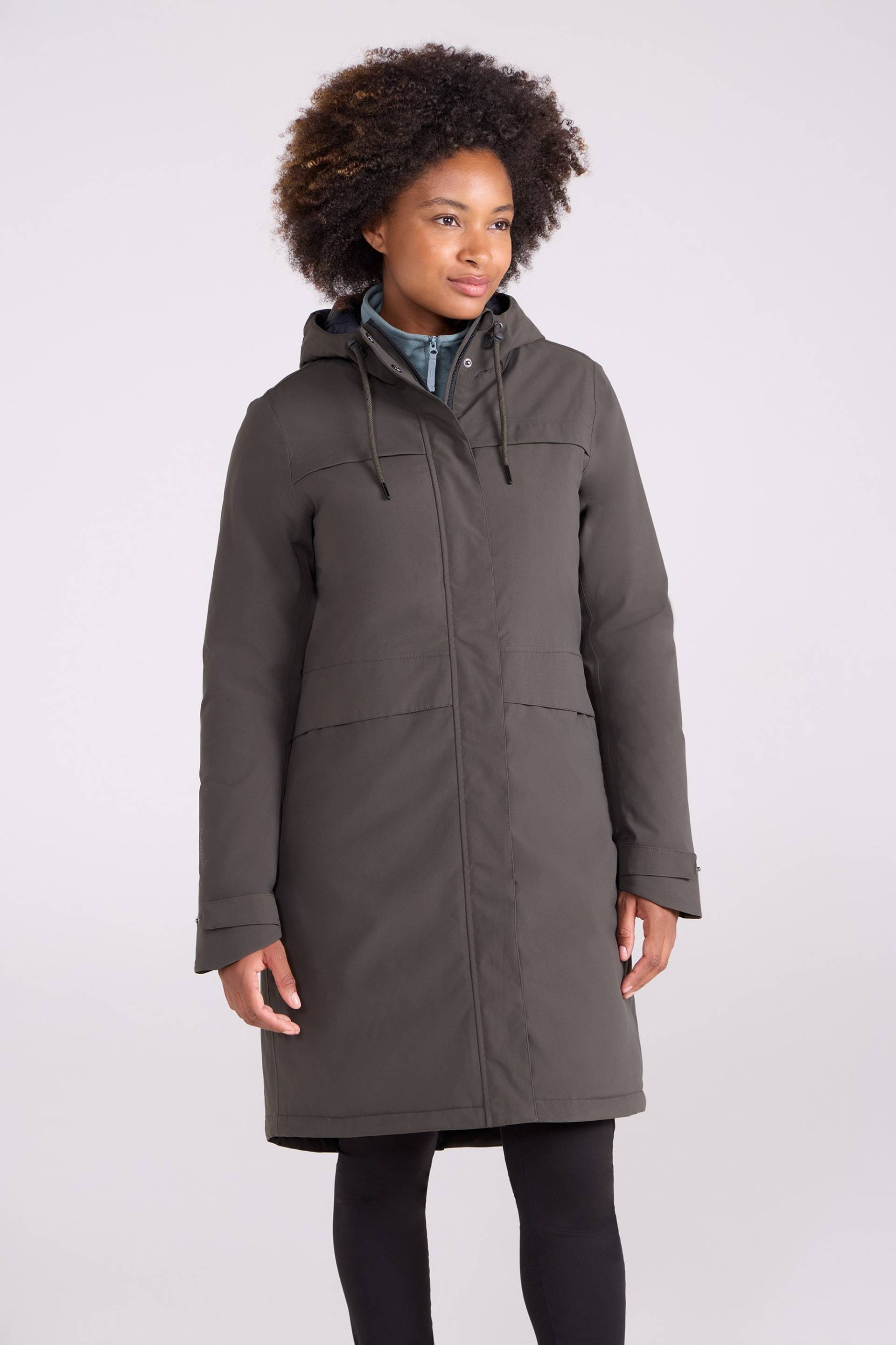 Avery Damen Daunenjacke - Khaki von Mountain Warehouse