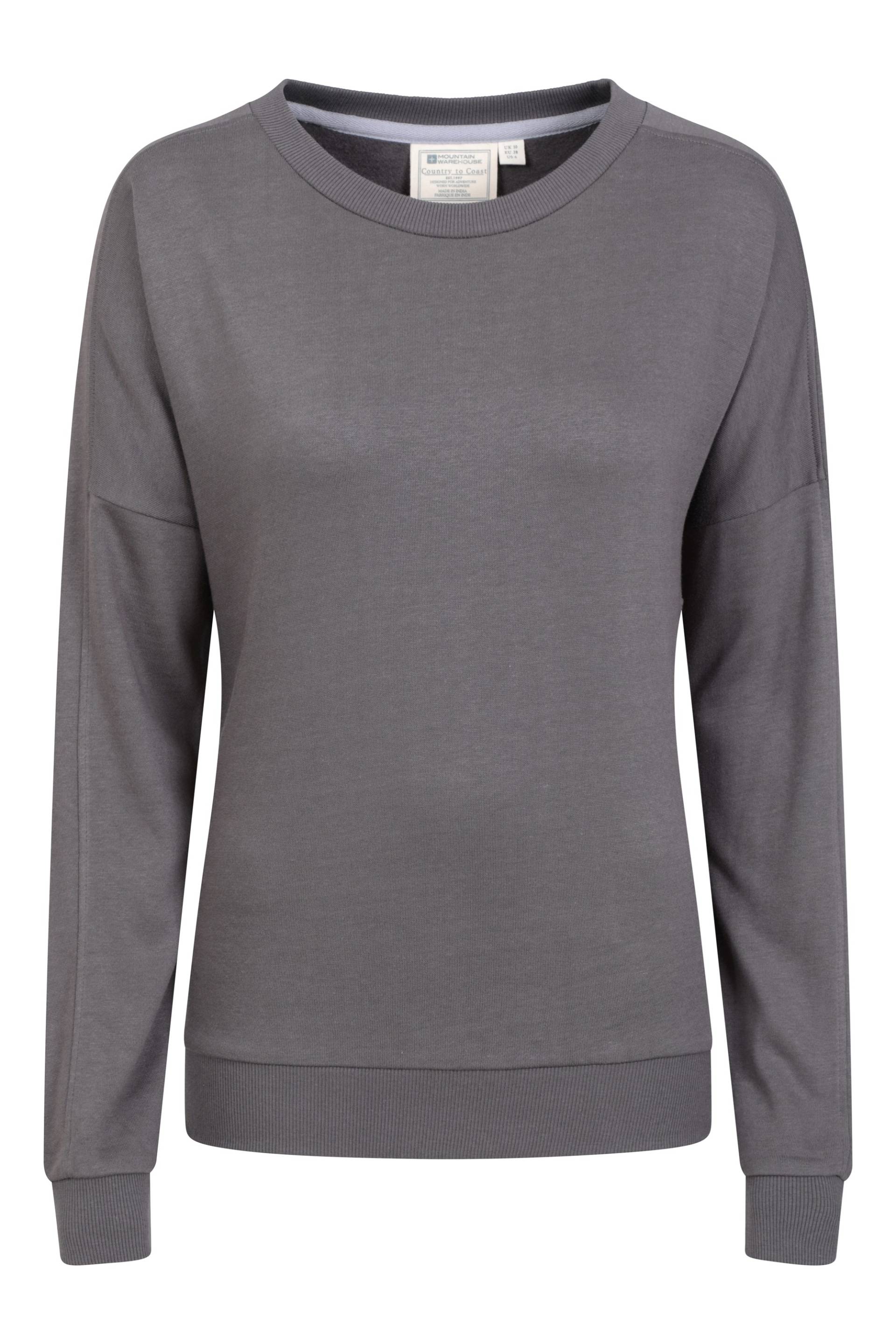 Bambus Damen Sweatshirt - Grau von Mountain Warehouse