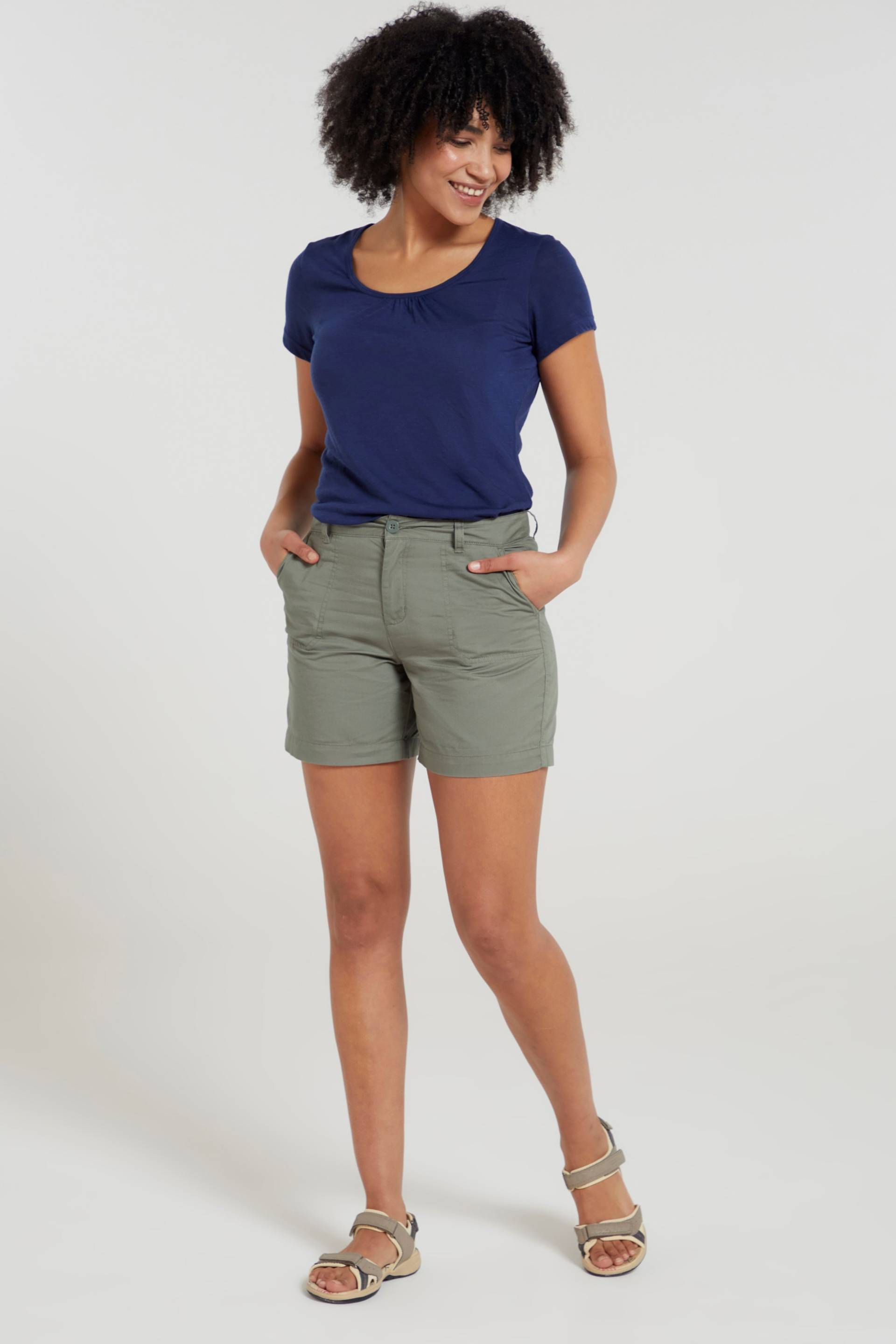 Bayside Bio-Shorts für Damen - Khaki von Mountain Warehouse