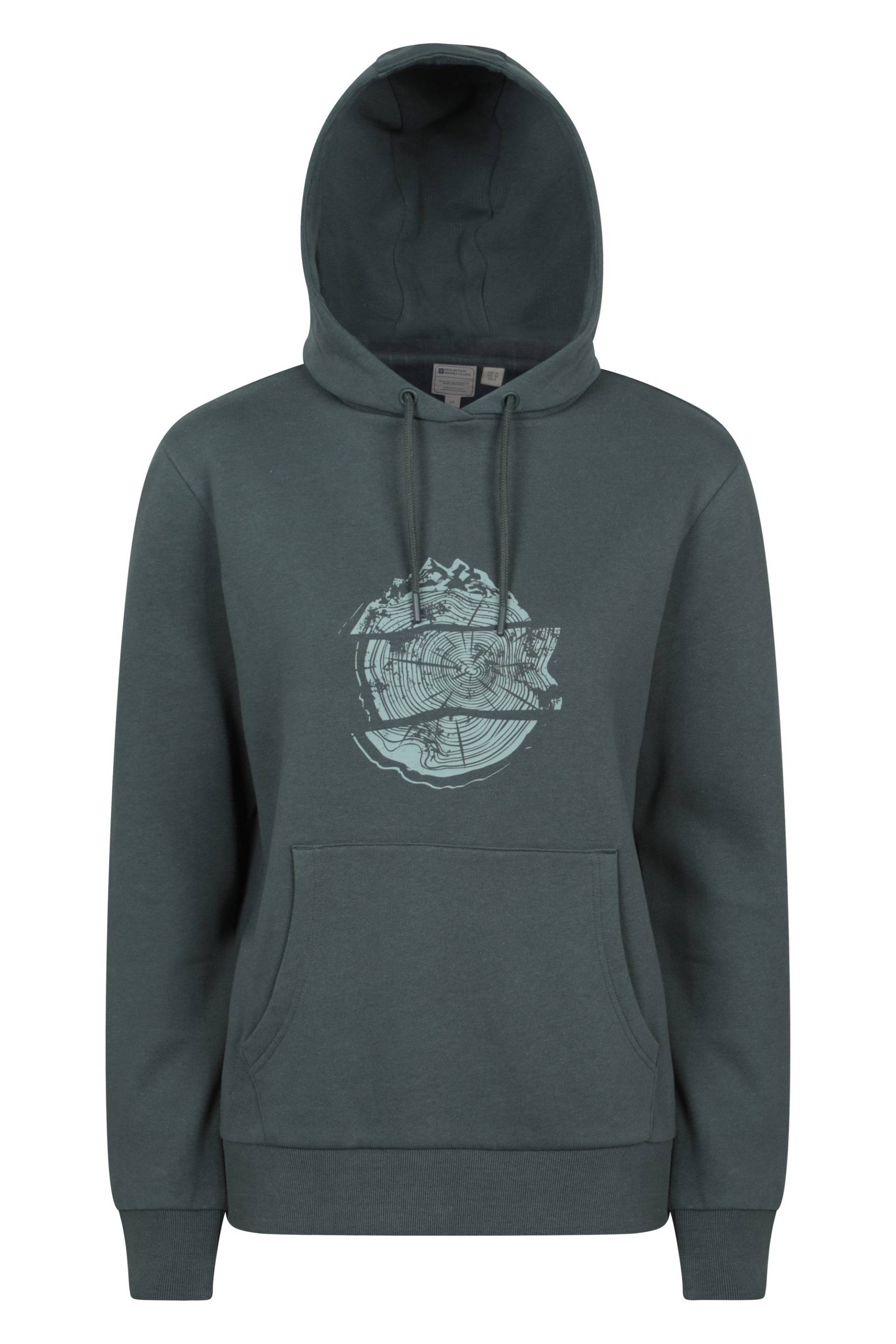 Bedruckter Mountain Ring Womens Regular Fit Hoodie - Dunkel-Khaki Bedruckter Mountain Ring Womens Regular Fit Hoodie - Dunkel-Khaki von Mountain Warehouse
