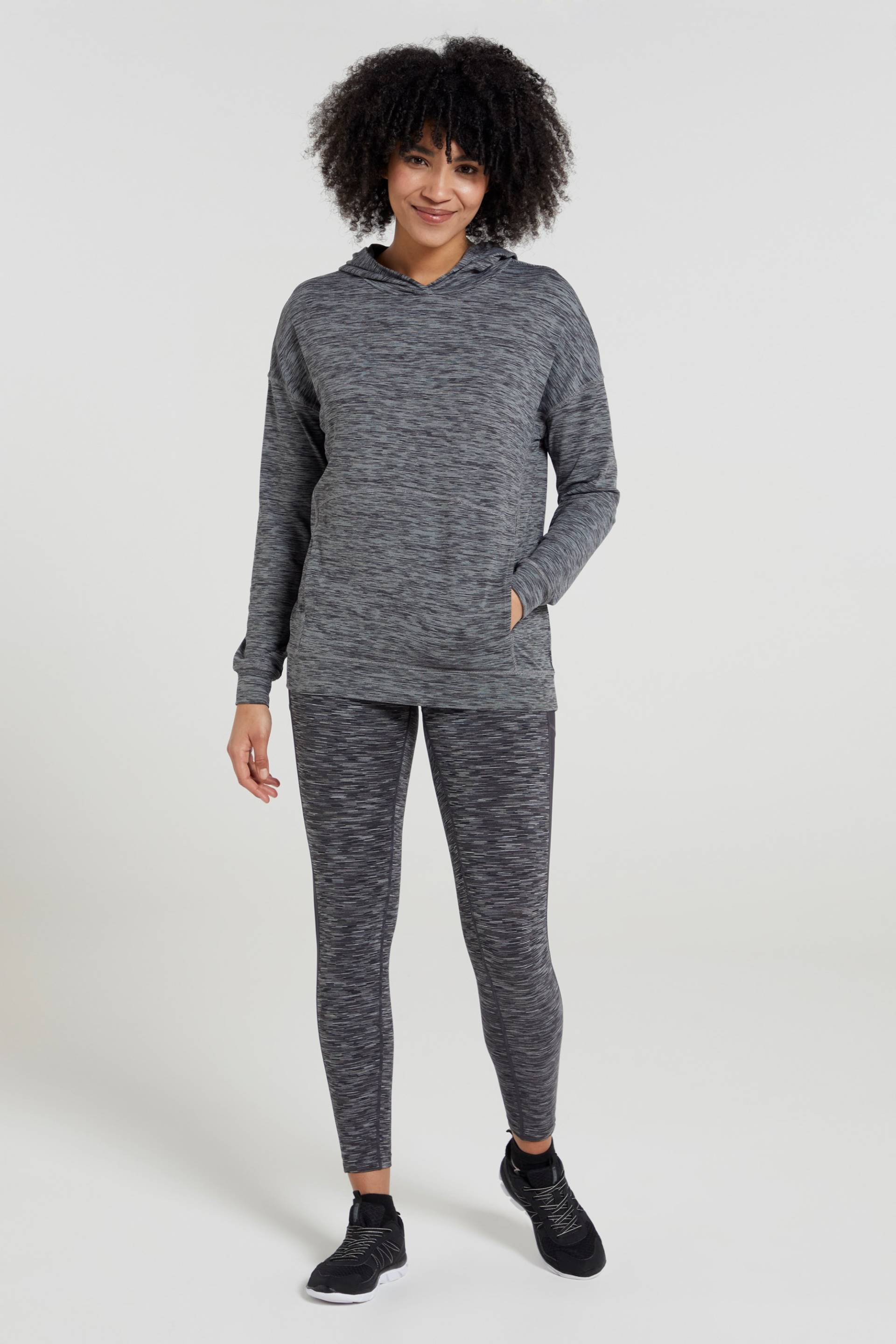 Bend & Stretch Damen Kapuzenpullover - Grau von Mountain Warehouse