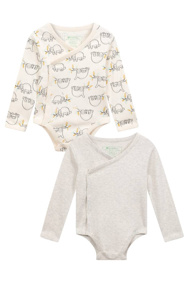 Kimono-Body, Doppelpack - Cremefarben von Mountain Warehouse