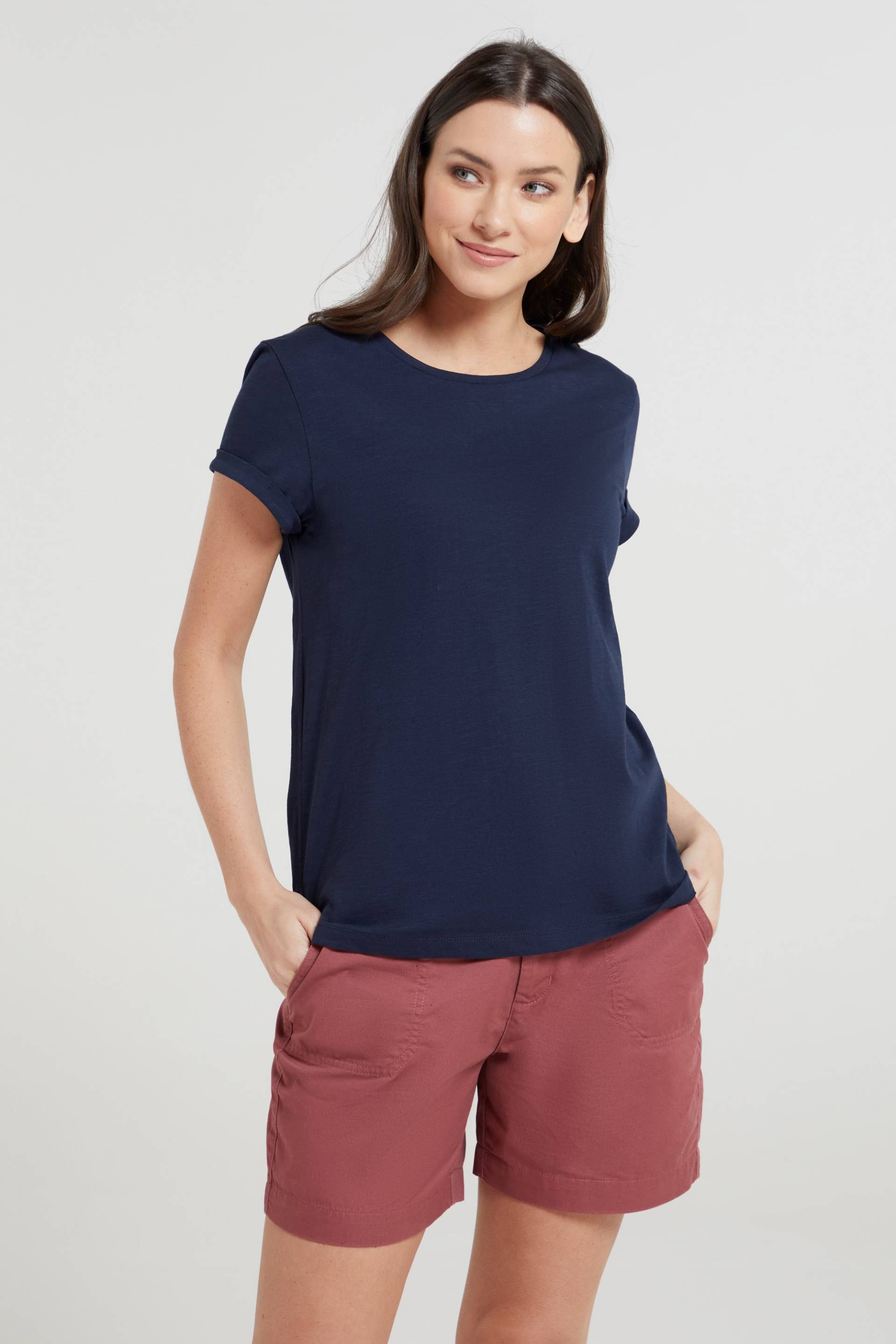 Bude T-Shirt für Damen - Marineblau von Mountain Warehouse