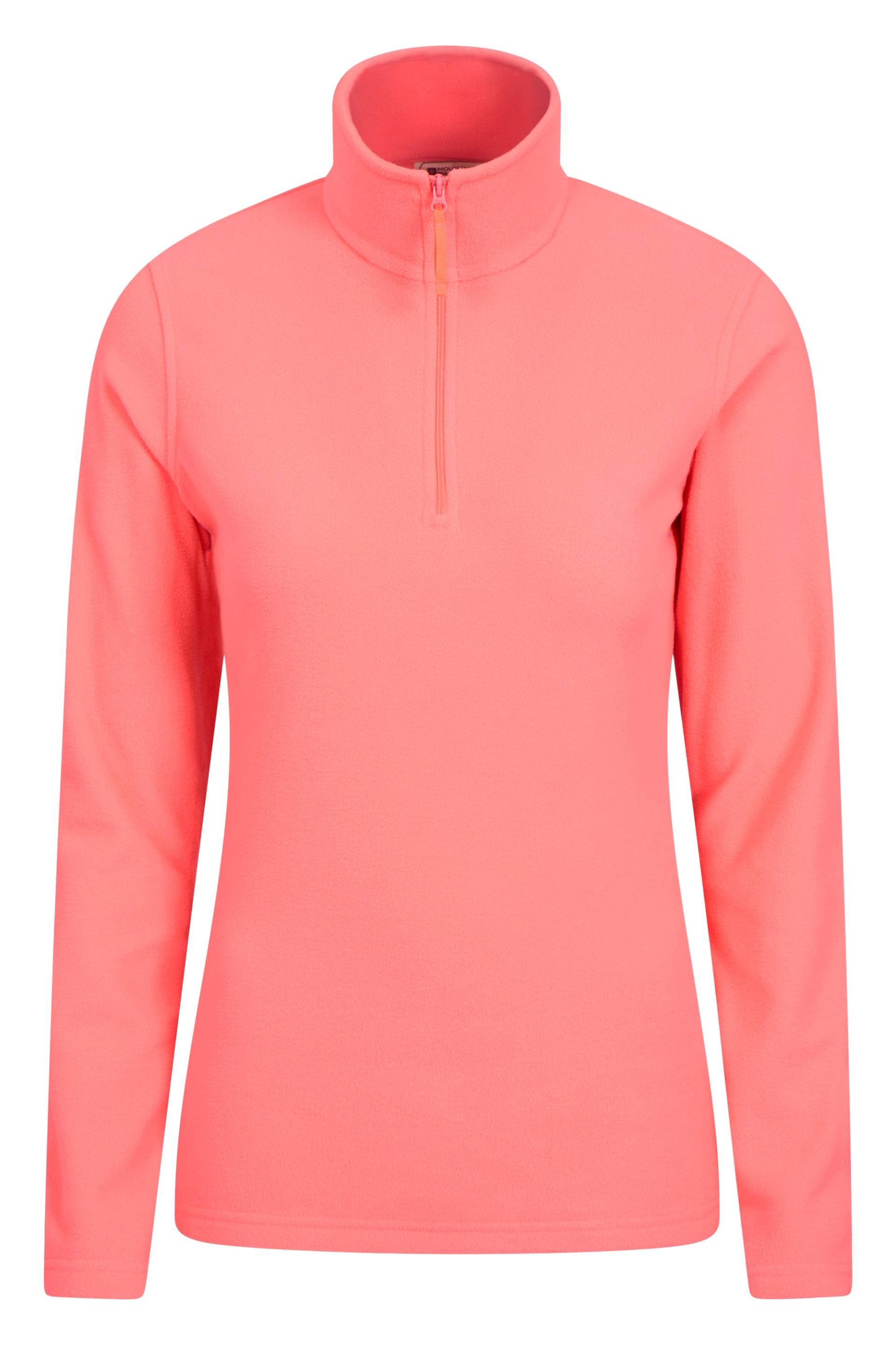 Camber II Damen Fleece mit Reißverschluss - Leuchtendes Pink von Mountain Warehouse